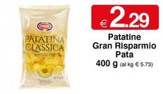 Offerta per Pata - Patatine Gran Risparmio a 2,29€ in Si con Te