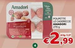 Offerta per Amadori - Polpette Le Caserecce a 2,99€ in Crai