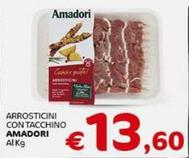Offerta per Amadori - Arrosticini Con Tacchino a 13,6€ in Crai