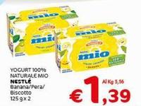 Offerta per Nestlè - Yogurt 100% Naturale Mio a 1,39€ in Crai