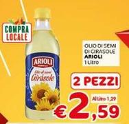 Offerta per Arioli - Olio Di Semi Di Cirasole a 2,59€ in Crai