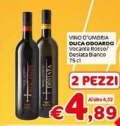 Offerta per Duca Odoardo - Vino D'Umbria a 4,89€ in Crai
