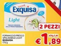 Offerta per Exquisa - Formaggio Fresco Spalmabile Light a 1,89€ in Crai