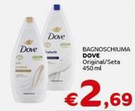 Offerta per Dove - Bagnoschiuma a 2,69€ in Crai