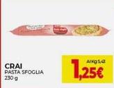 Offerta per Crai - Pasta Sfoglia a 1,25€ in Crai