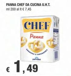 Offerta per Parmalat - Panna Chef Da Cucina U.H.T. a 1,49€ in Crai