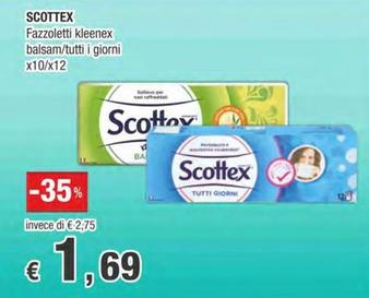 Offerta per Scottex - Fazzoletti Kleenex Balsam a 1,69€ in Crai
