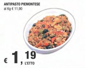 Offerta per Antipasto Piemontese a 1,19€ in Crai