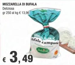 Offerta per Deliziosa - Mozzarella Di Bufala a 3,49€ in Crai