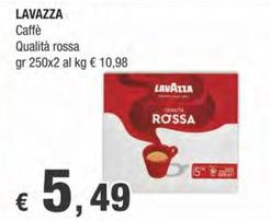 Offerta per Lavazza - Caffè Qualità Rossa a 5,49€ in Crai