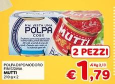 Offerta per Mutti - Polpa Di Pomodoro Finissima a 1,79€ in Crai