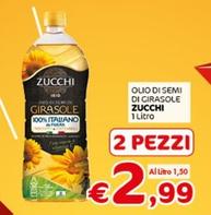 Offerta per Zucchi - Olio Di Semi Di Girasole a 2,99€ in Crai