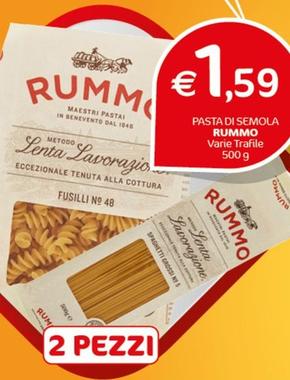 Offerta per Rummo - Pasta Di Semola a 1,59€ in Crai