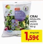 Offerta per Crai - Insalata Mista Vivace a 1,59€ in Crai