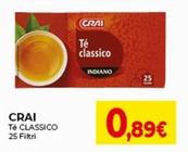 Offerta per Crai - Te Classico a 0,89€ in Crai