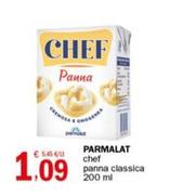 Offerta per Parmalat - Chef Panna Classica a 1,09€ in Crai