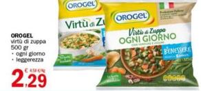Offerta per Orogel - Virtù Di Zuppa a 2,29€ in Crai