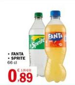 Offerta per Fanta/Sprite - 66 Cl a 0,89€ in Crai