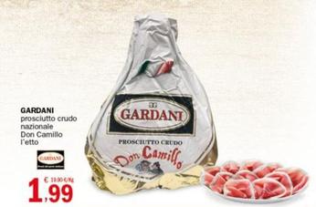 Offerta per Gardani - Prosciutto Crudo Nazionale Don Camillo a 1,99€ in Crai