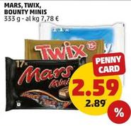 Offerta per Mars/Twix/Bounty Minis a 2,59€ in PENNY