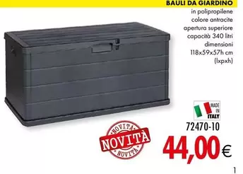 Offerta per Bauli Da Giardino a 44€ in Mon Bricolage