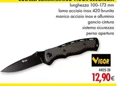 Offerta per Vigor - Coltelli Serramanico V-Sharp a 12,9€ in Mon Bricolage