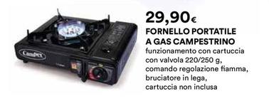 Offerta per Campex - Fornello Portatile A Gas Campestrino a 29,9€ in Ipercoop