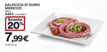 Offerta per Salsicce a 7,99€ in Ipercoop