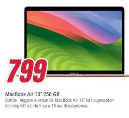 Offerta per Macbook air a 799€ in Trony