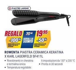 Offerta per Piastra per capelli a 19,95€ in Trony