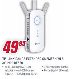 Offerta per Router wifi a 49,95€ in Trony