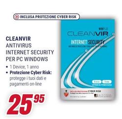 Offerta per Antivirus a 25,95€ in Trony
