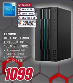 Offerta per Pc Desktop a 1099€ in Trony