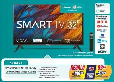 Offerta per Smart tv a 89,5€ in Trony