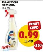 Offerta per Netty - Sgrassatore Marsiglia a 0,99€ in PENNY