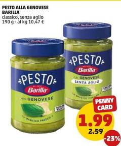 Offerta per Barilla - Pesto Alla Genovese a 1,99€ in PENNY