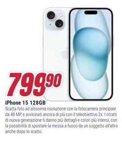 Offerta per IPhone a 799,9€ in Trony