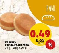 Offerta per Krapfen Crema Pasticcera a 0,49€ in PENNY