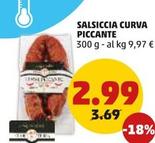 Offerta per Salsiccia Curva Piccante a 2,99€ in PENNY