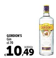 Offerta per Gordon's - Gin a 10,49€ in Carrefour Express