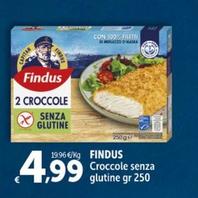 Offerta per Findus - Croccole Senza Glutine a 4,99€ in Carrefour Express