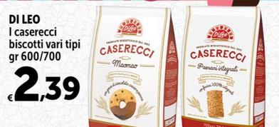 Offerta per Di Leo - I Caserecci Biscotti a 2,39€ in Carrefour Express