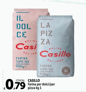 Offerta per Casillo - Farina Per Dolci/Per Pizza a 0,79€ in Carrefour Express
