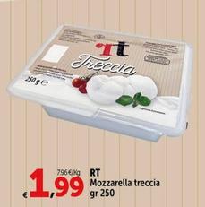 Offerta per Rt - Mozzarella Treccia a 1,99€ in Carrefour Ipermercati