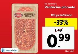 Offerta per Dal Salumiere - Ventricina Piccante a 0,99€ in Lidl
