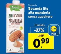 Offerta per Vemondo - Bevanda Bio Alla Mandorla Senza Zucchero a 0,99€ in Lidl