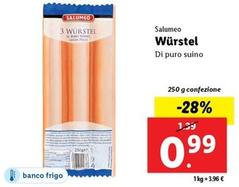 Offerta per Salumeo - Würstel a 0,99€ in Lidl