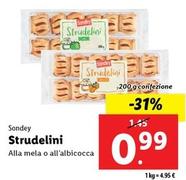 Offerta per Sondey - Strudelini a 0,99€ in Lidl