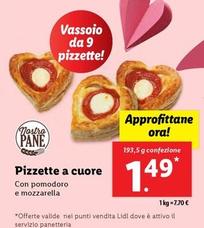 Offerta per Nostro Pane - Pizzette A Cuore a 1,49€ in Lidl