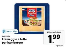 Offerta per Mcennedy - Formaggio A Fette Per Hamburger a 1,99€ in Lidl